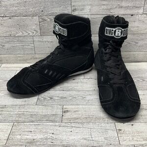 Ringside Lightweight Black Wrestling Shoes Men Size 7‎
